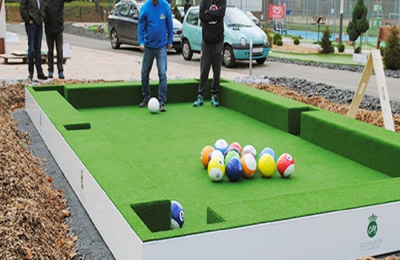 Fussball-Billiard
