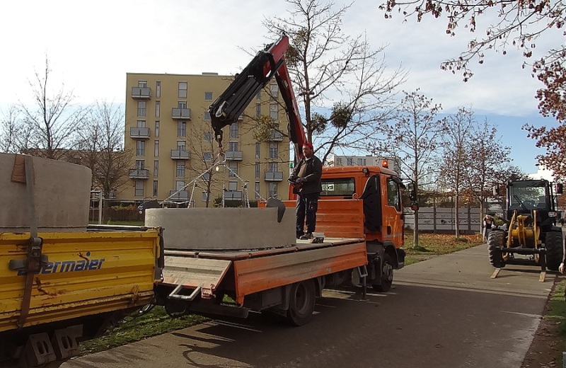 HPW_Montage_Kletterwald_Baustelleneinrichtung_Maschineneinsatz