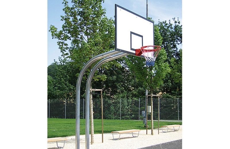 Vindico | Basketballanlage - gebogene Ausführung